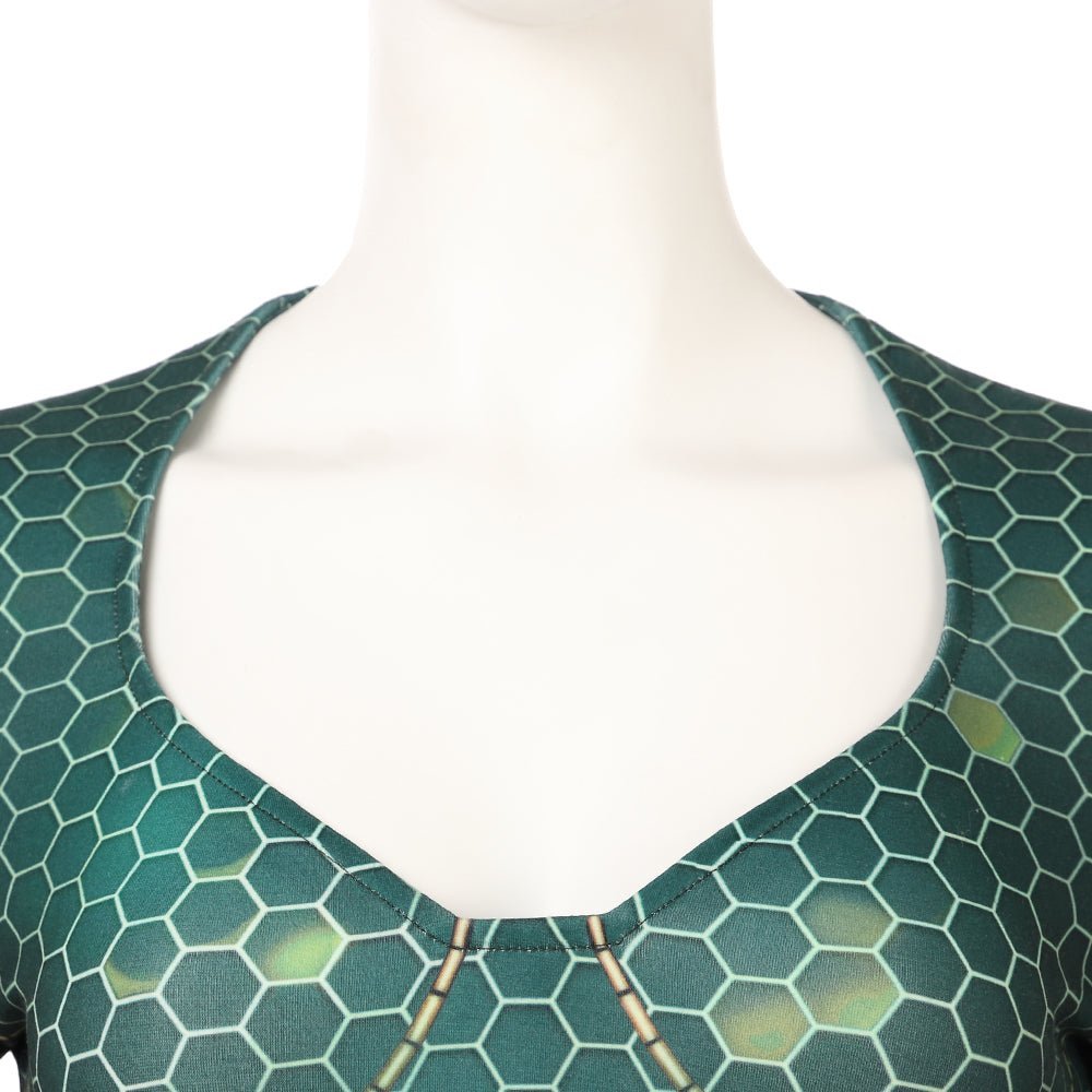 Fantasia de Cosplay Mera Aquaman 2 - Traje de Filme de Alta Qualidade - Estrela Cosplay