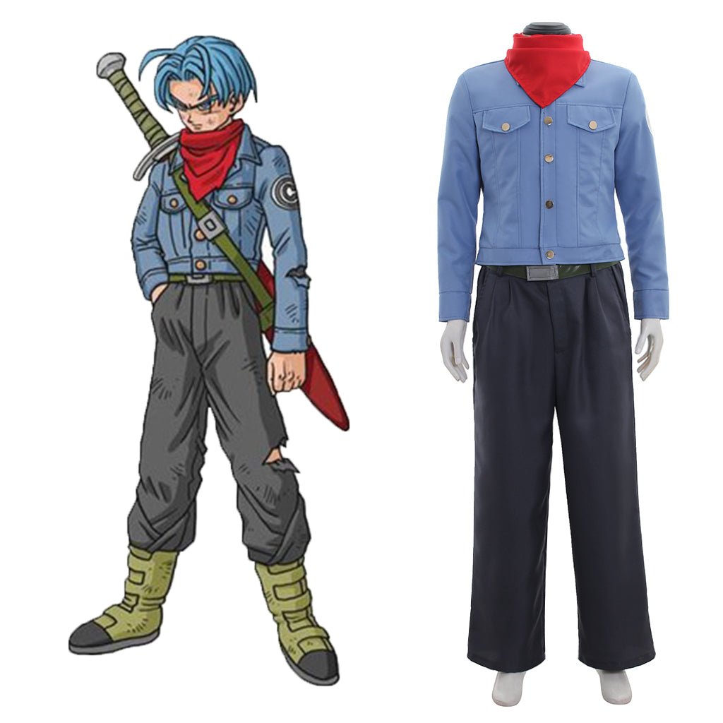 Fantasia de Future Trunks de Dragon Ball Super para Cosplay - Estrela Cosplay