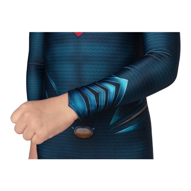 Traje de Cosplay Superman para Crianças Clark Kent Homem de Aço Impresso 3D Artesanal - Estrela Cosplay