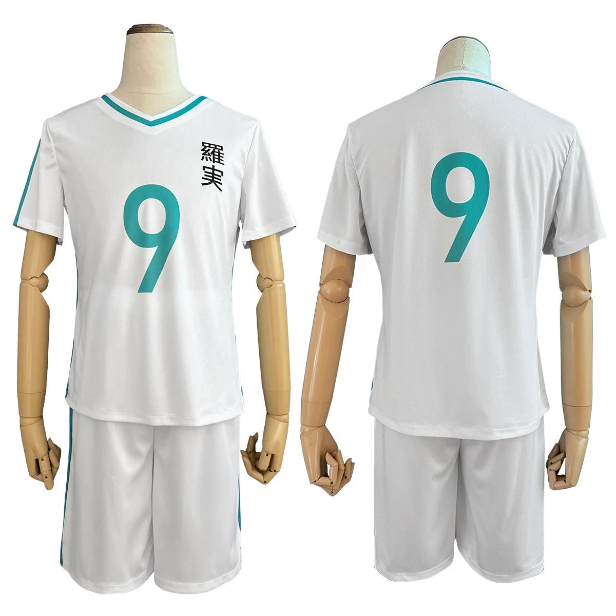 Fantasia Chigiri Blue Lock Cosplay - Peruca, Uniforme Escolar Esportivo e Shorts - Estrela Cosplay