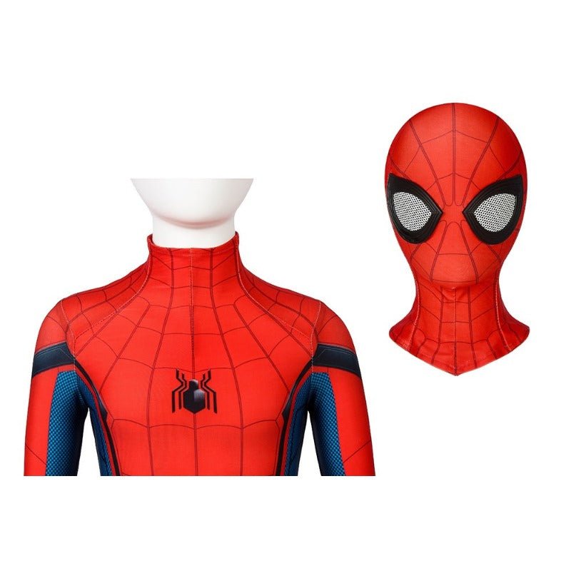 Fantasia de Criança Spider-Man Homecoming Halloween Macacão para Meninos e Meninas - Estrela Cosplay