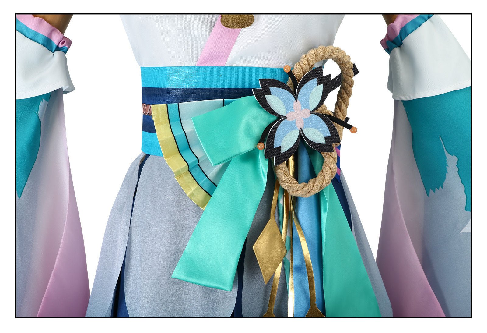 Traje de Cosplay Hatsune Miku Onmyoji Pré-Despertar – Elegante e Detalhado - Estrela Cosplay