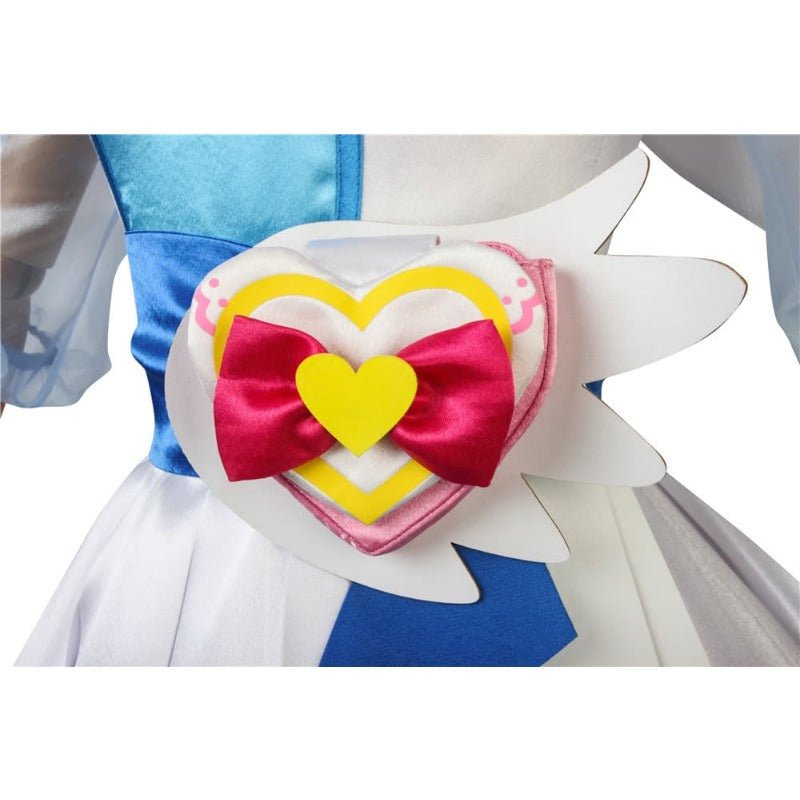 Hugtto! Pretty Cure Cure Ange Traje Cosplay Yakushiji Saaya para Adultos - Estrela Cosplay