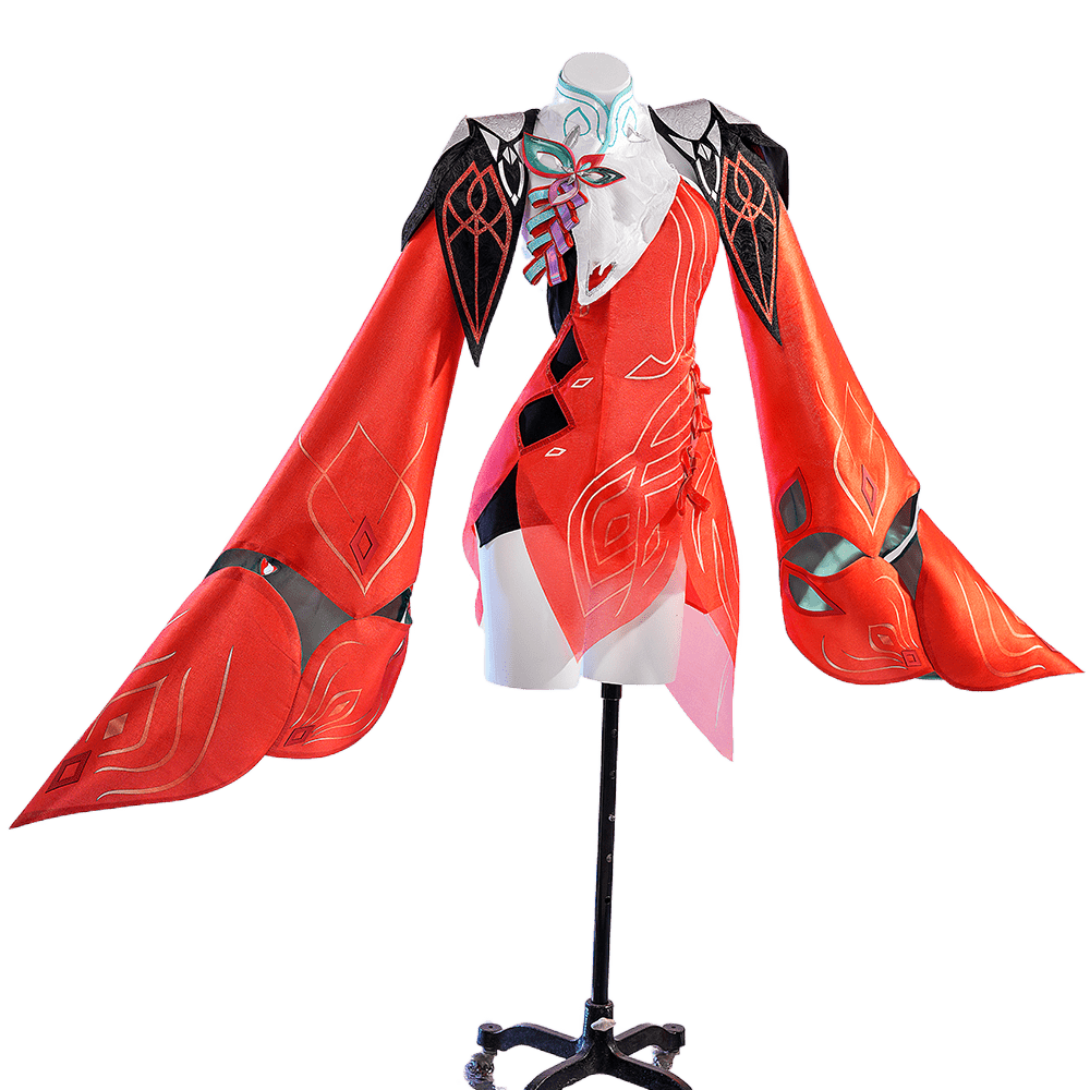 Traje de Cosplay Shao Siyuan de Honor of Kings - Cheongsam Estilo Chinês para Mulheres - Estrela Cosplay