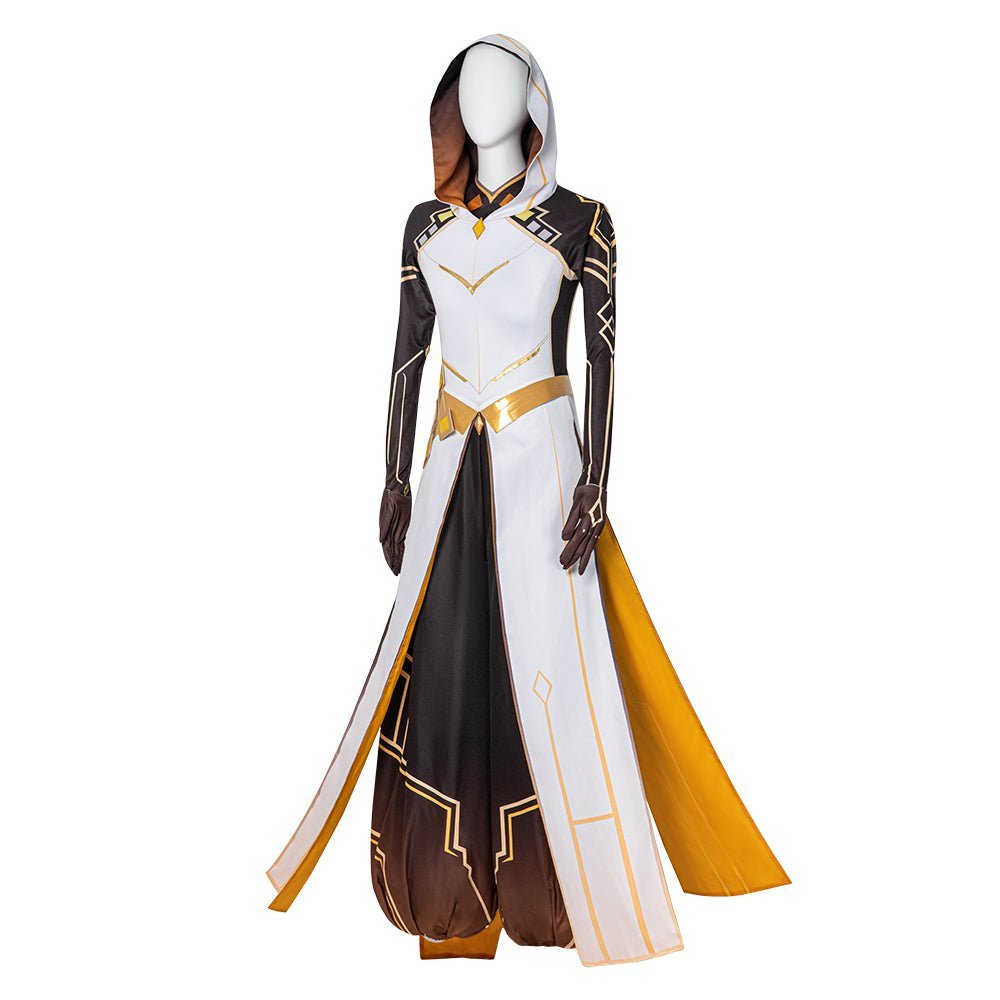 Fantasia de Zhongli de Honkai: Star Rail - Traje Premium Divino para Fãs Masculinos - Estrela Cosplay