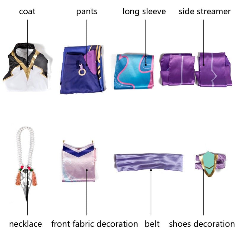 Fantasia de Xiao para Halloween, Natal, Festa de Anime e Jogo de Roleplay - Estrela Cosplay