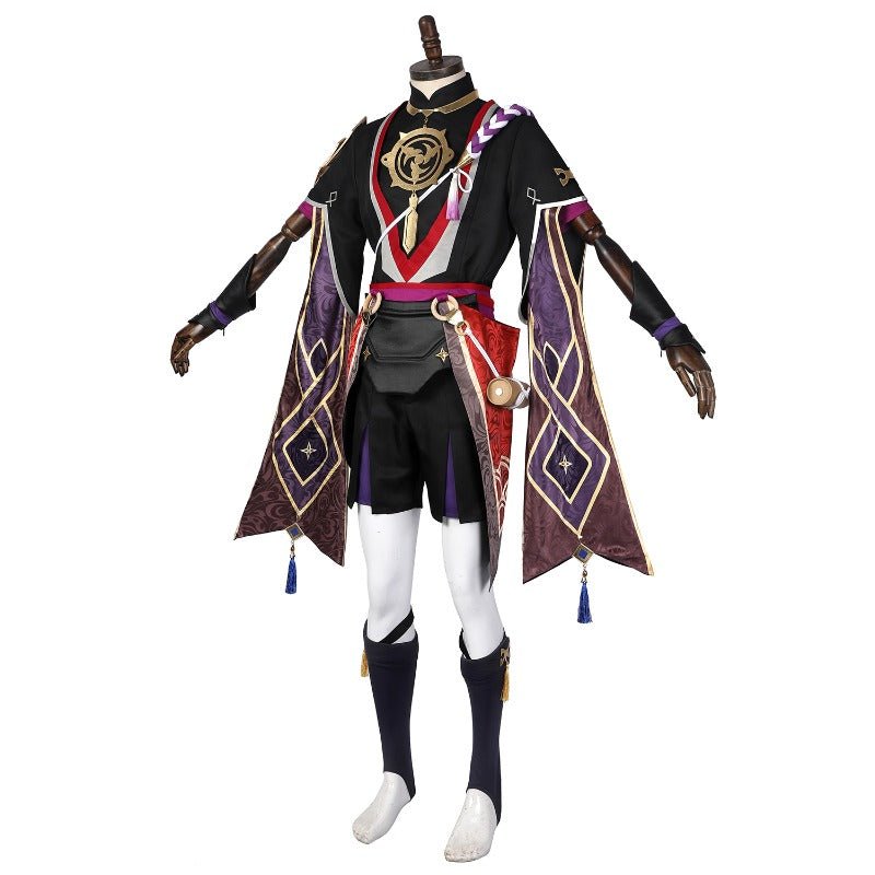 Fantasia de Scaramouche de Genshin Impact Ver 1 - Traje de Halloween - Estrela Cosplay