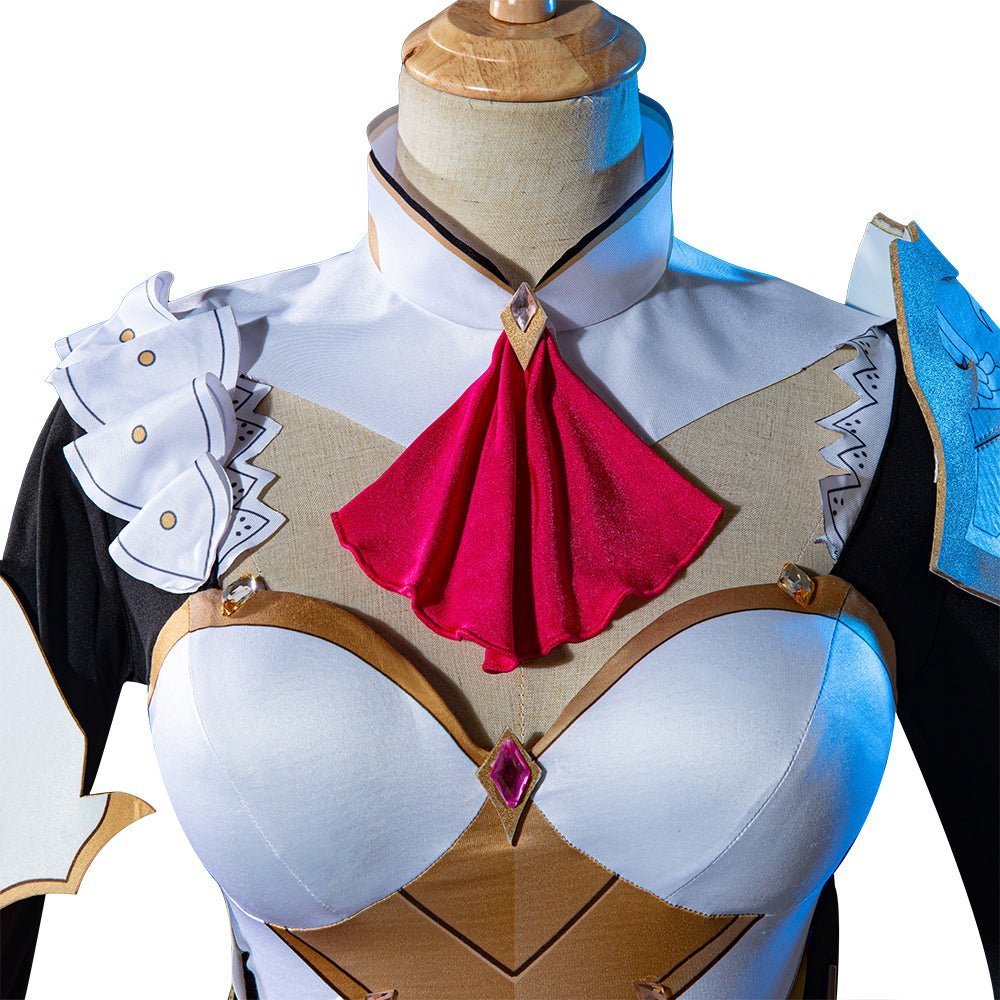 Genshin Impact - Traje de Cosplay Noelle - Estrela Cosplay