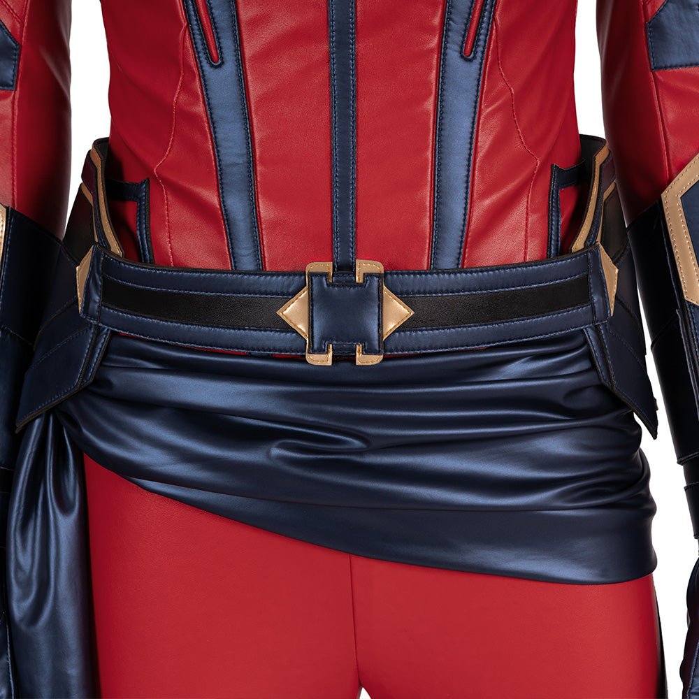 Traje de Cosplay Captain Marvel Avengers Endgame - Réplica Premium do Filme - Estrela Cosplay