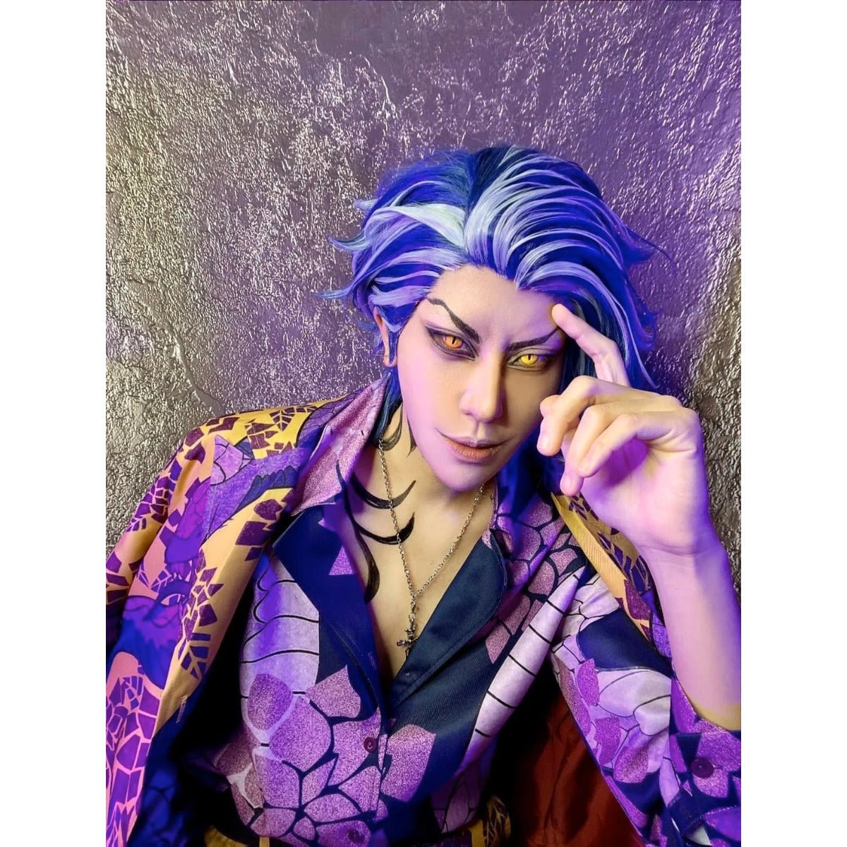 Traje de Cosplay Taiju Shiba Tokyo Anime - Camisa e Calça com Design de Serpente - Estrela Cosplay