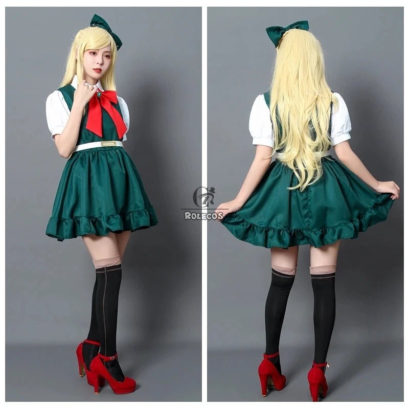Fantasia de Cosplay Danganronpa Nevermind - Danganronpa 2 Anime Uniforme Escolar Feminino para Halloween - Estrela Cosplay