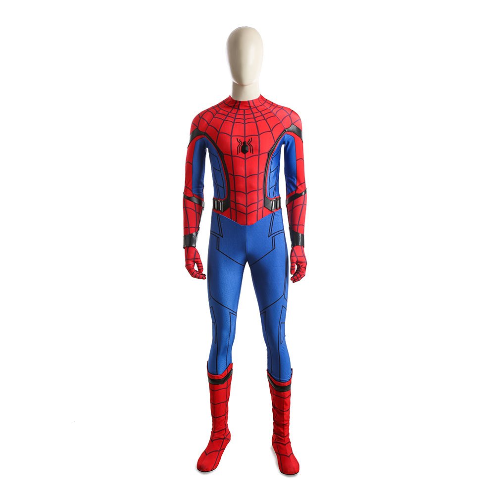 Traje de Cosplay Spider-Man Homecoming - Fantasia de Peter Parker do Filme - Estrela Cosplay