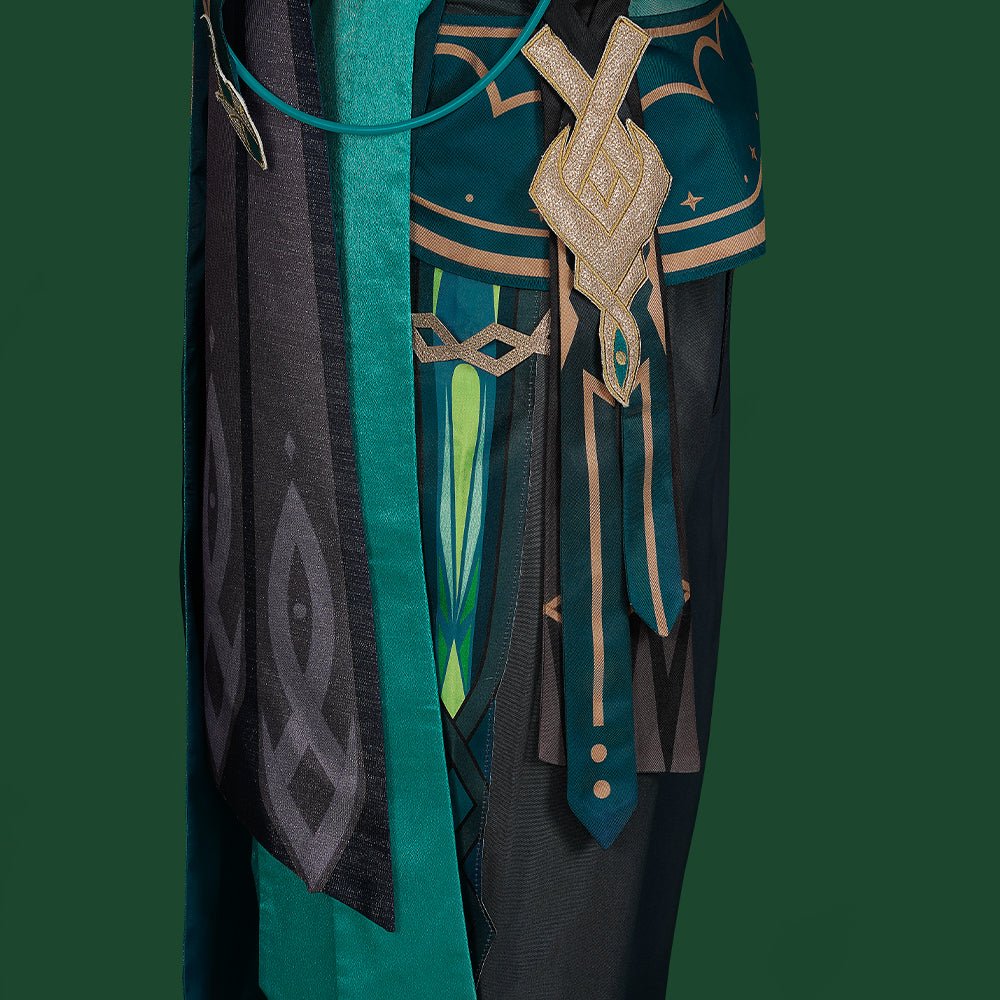 Fantasia de Alhaitham para Fãs de Genshin Impact - Estrela Cosplay