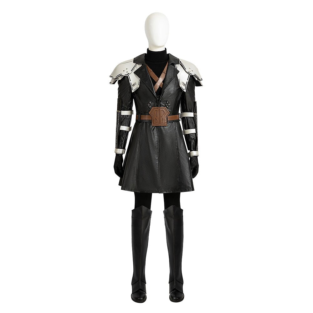 Conjunto de Fantasia de Cosplay de Sephiroth Juvenil de Final Fantasy VII Ever Crisis - Estrela Cosplay
