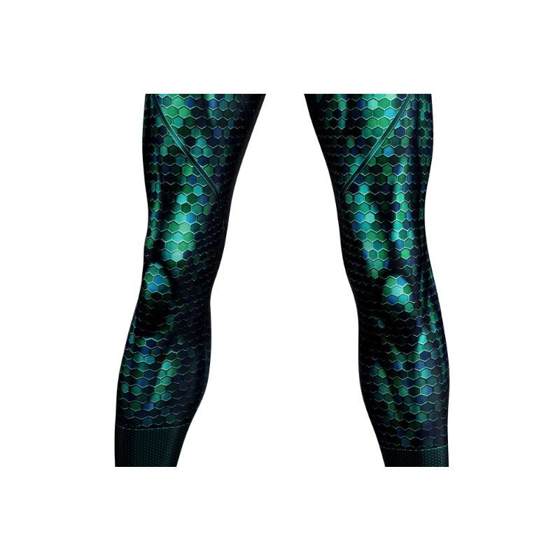 Traje de Cosplay Arthur Curry Fato Dourado – Aquaman Justice League para Homens - Estrela Cosplay