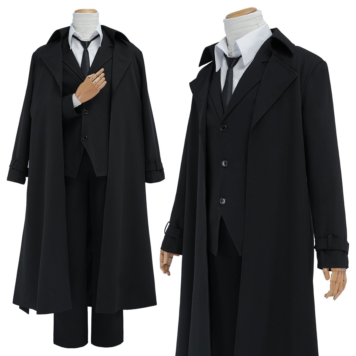 Fantasia de Cosplay Dazai Osamu de Bungou Stray Dogs - Traje de Anime de Alta Qualidade - Estrela Cosplay
