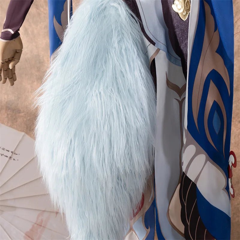 Fantasia de Cosplay Yukong Honkai Star Rail Estilo Raposa para Mulheres - Vestido para Halloween, Carnaval e Festas Temáticas - Estrela Cosplay