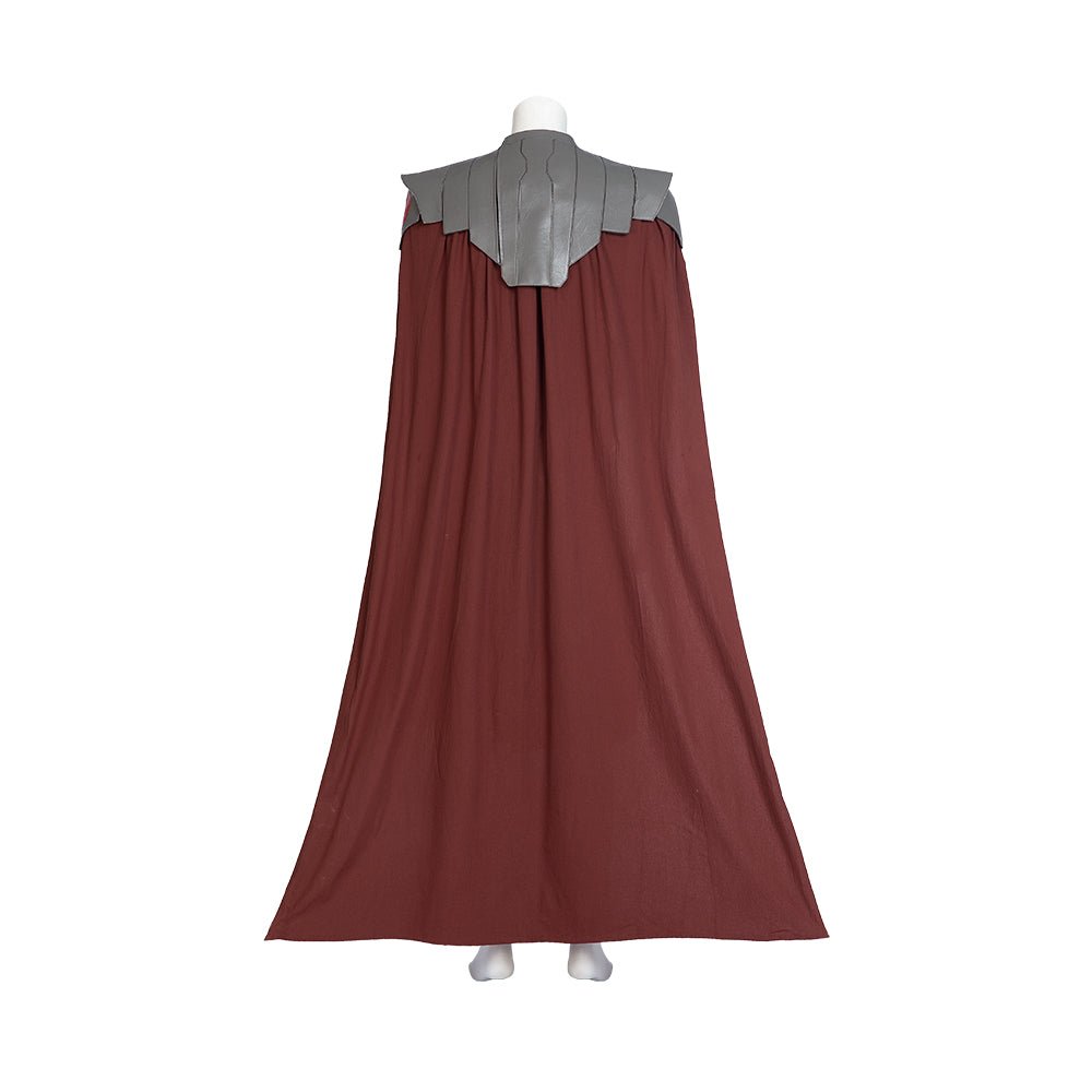 Fantasia de Anakin Skywalker Cosplay Star Wars - Traje de Cavaleiro Jedi com Capa, Túnica, Calças e Sapatos - Estrela Cosplay