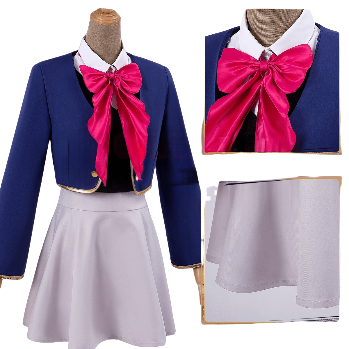 Fantasia de Cosplay Ruby Hoshino - Traje de Anime Oshi no Ko - Estrela Cosplay