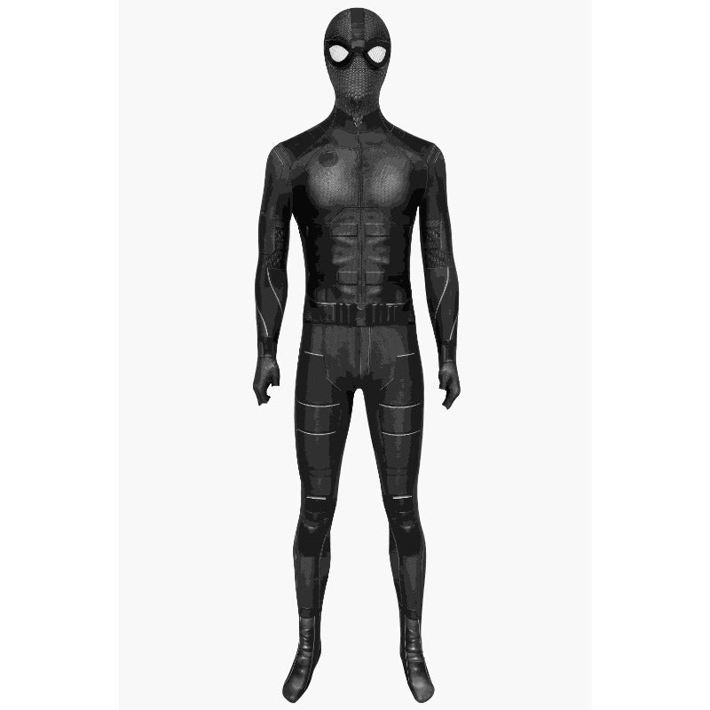 Traje Furtivo Spider-Man Longe de Casa Cosplay Macacão 3D Zentai Fantasia Halloween - Estrela Cosplay