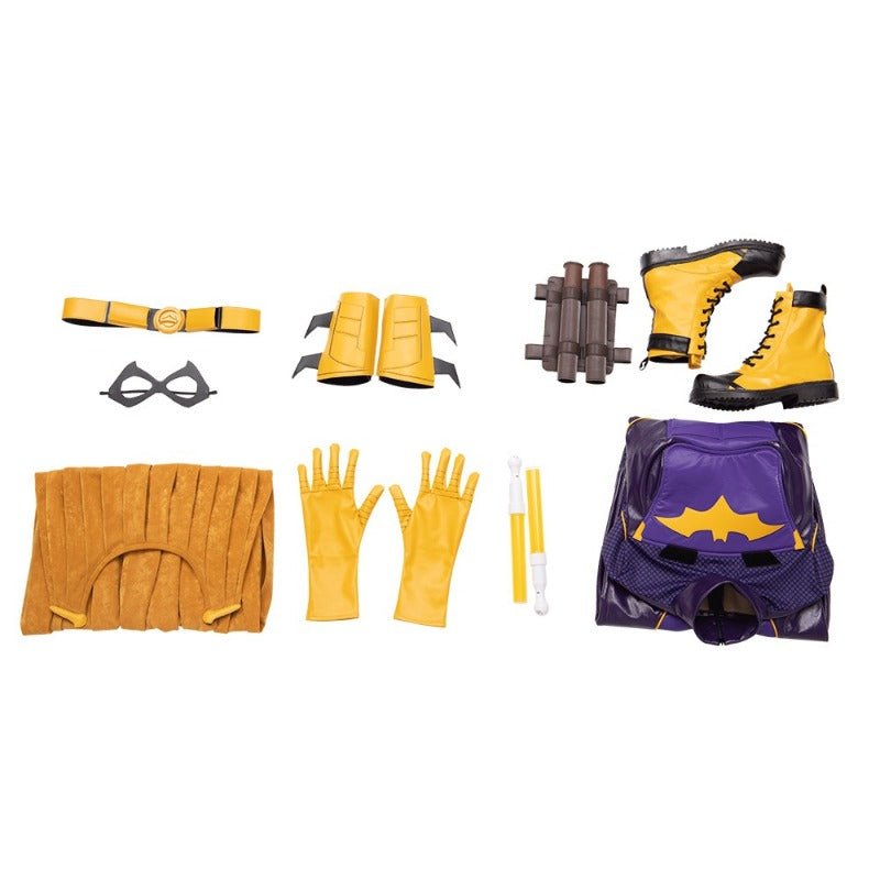 Traje de Cosplay Batgirl Gotham Knights para Mulheres - Fantasia de Halloween da Batgirl - Estrela Cosplay