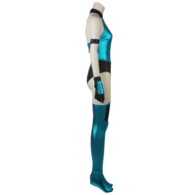 Fantasia de Kitana de Mortal Kombat X - Traje Premium do Personagem - Estrela Cosplay