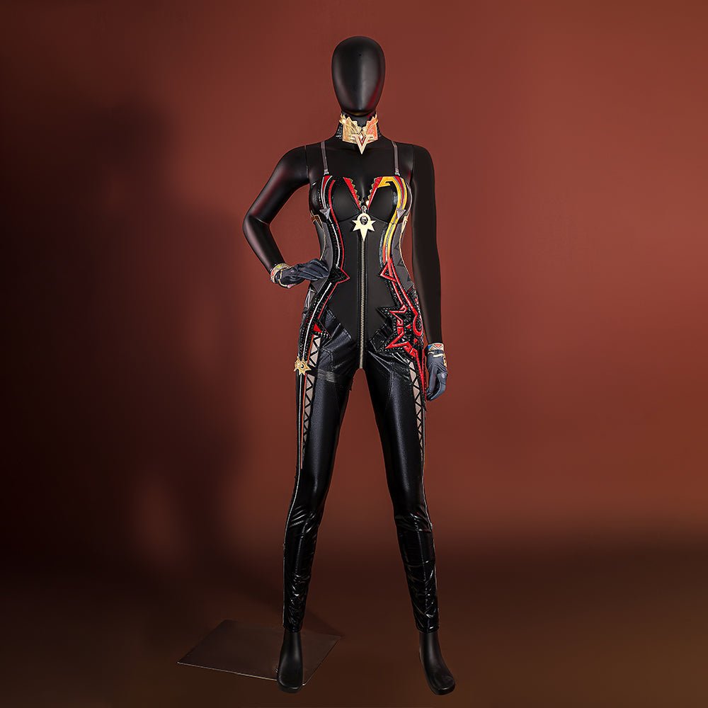 Fantasia Cosplay Marvica Genshin Impact para Mulheres - Réplica Fiel do Jogo - Estrela Cosplay