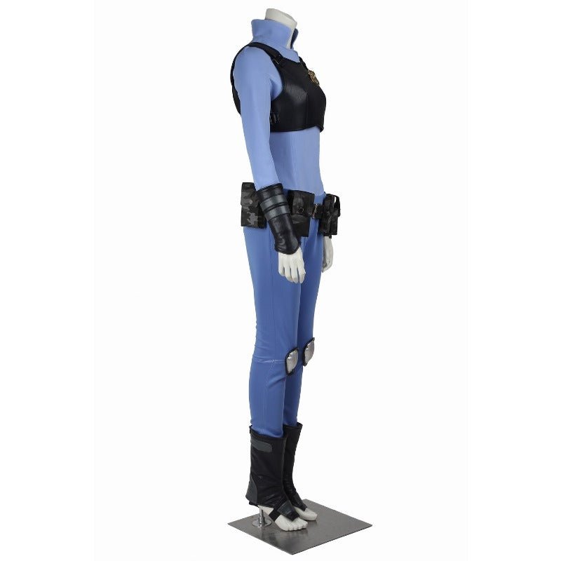 Fantasia de Judy Hopps - Vestido Preto para Halloween e Carnaval - Estrela Cosplay