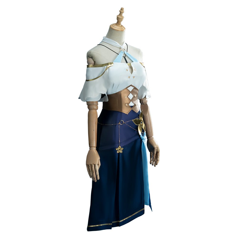 Vestido de Cosplay Klaudia Valentz de Atelier Ryza para Halloween - Estrela Cosplay