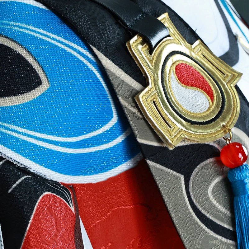 Traje de Cosplay Honkai Star Rail Jiaoqiu - Curandeiro Foxian Jiaoqiu, Uniforme para Halloween e Carnaval com Cauda - Estrela Cosplay