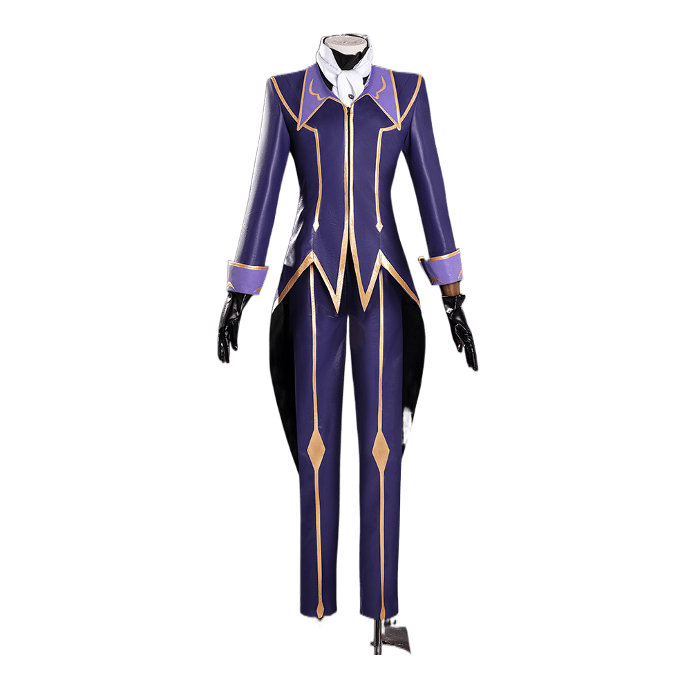 Fantasia Cosplay ZERO de Code Geass: Lelouch da Rebelião - Traje de Anime de Alta Qualidade - Estrela Cosplay