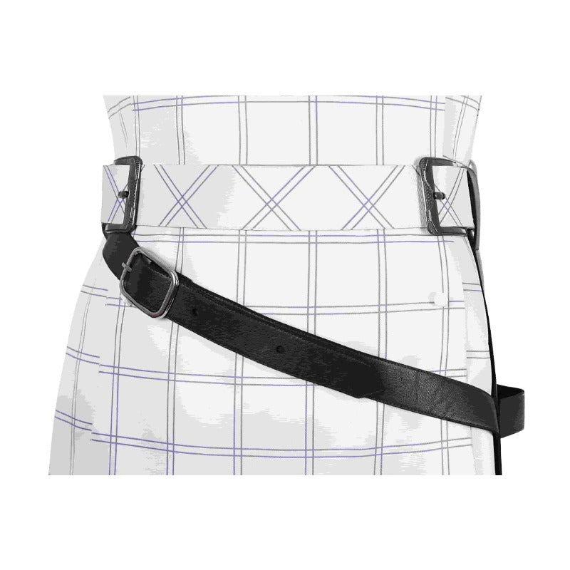 Fantasia de Sephiroth de FF7 Ever Crise - Casaco Branco de Alta Qualidade para Halloween e Festas - Estrela Cosplay