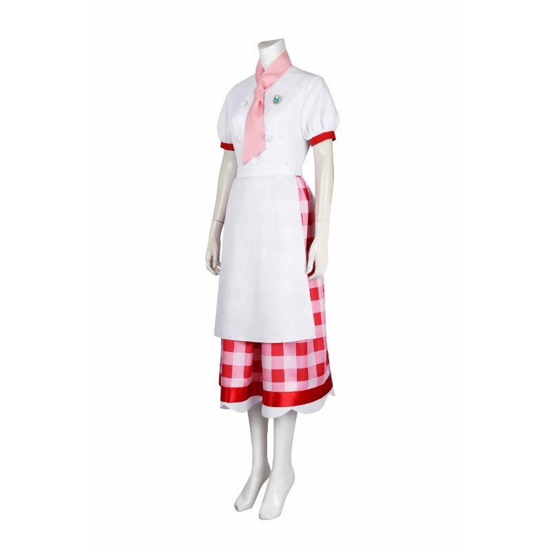 Fantasia de Princesa Peach: Showtime! Padaria Peach para Adultos e Crianças - Estrela Cosplay