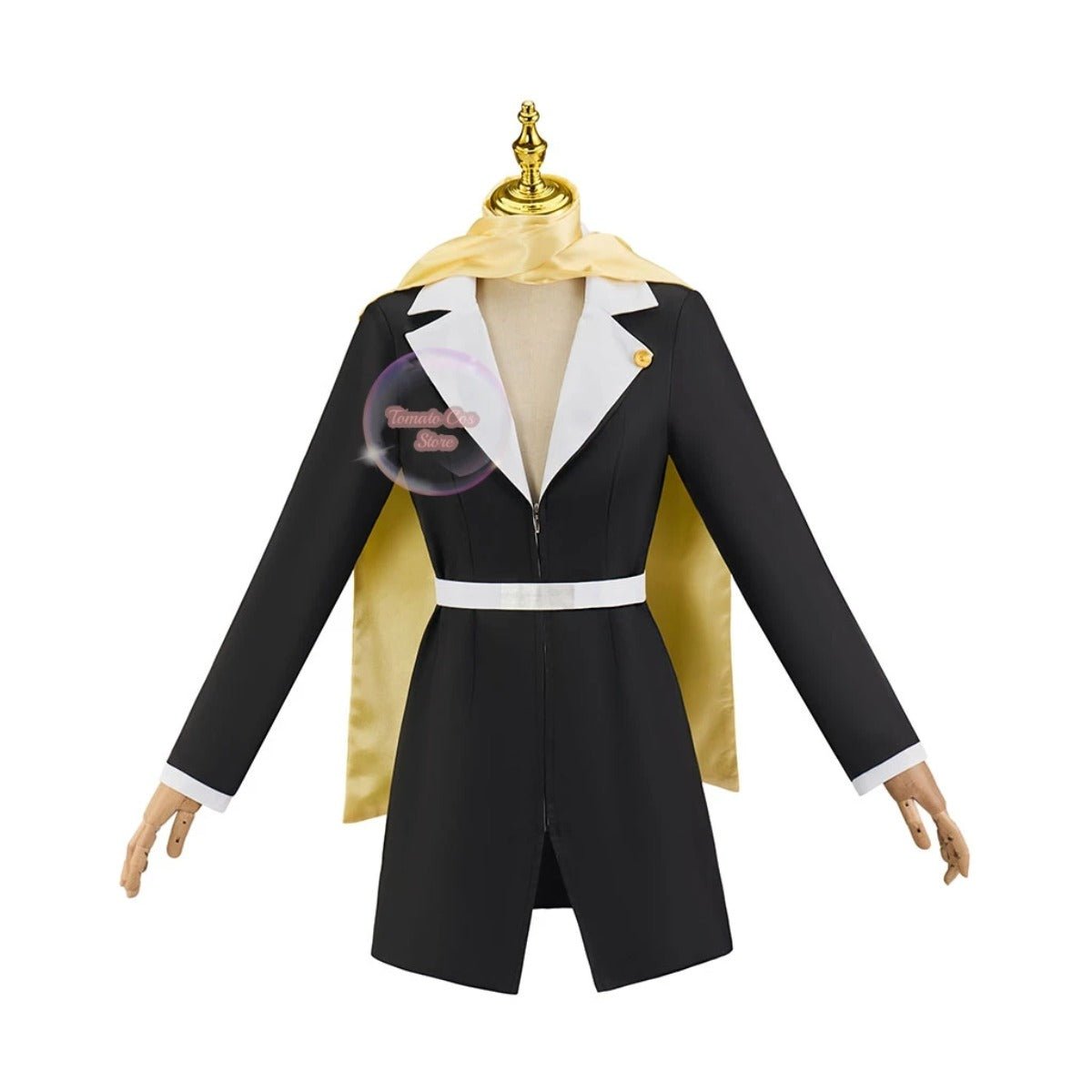 Fantasia Ayasato Chihiro Cosplay Gyakuten Saiban Mia Fey Ace Attorney Vestido Preto Uniforme de Advogada para Mulheres Halloween Roleplay - Estrela Cosplay