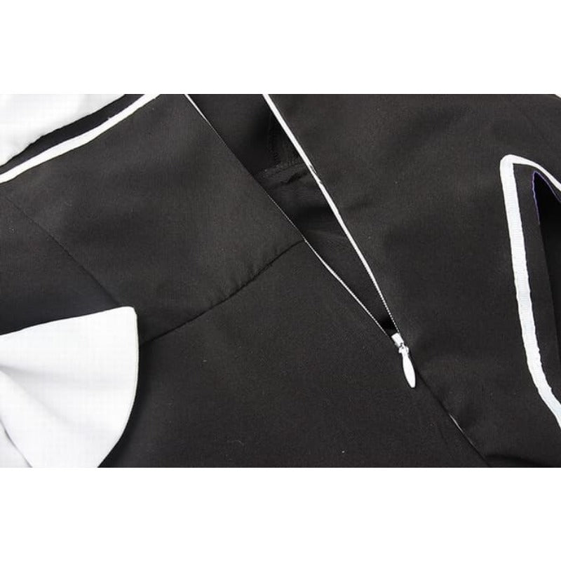 Vestido de Empregada Cosplay de Rem & Ram de Re:Zero - Dresses Anime Kawaii - Estrela Cosplay