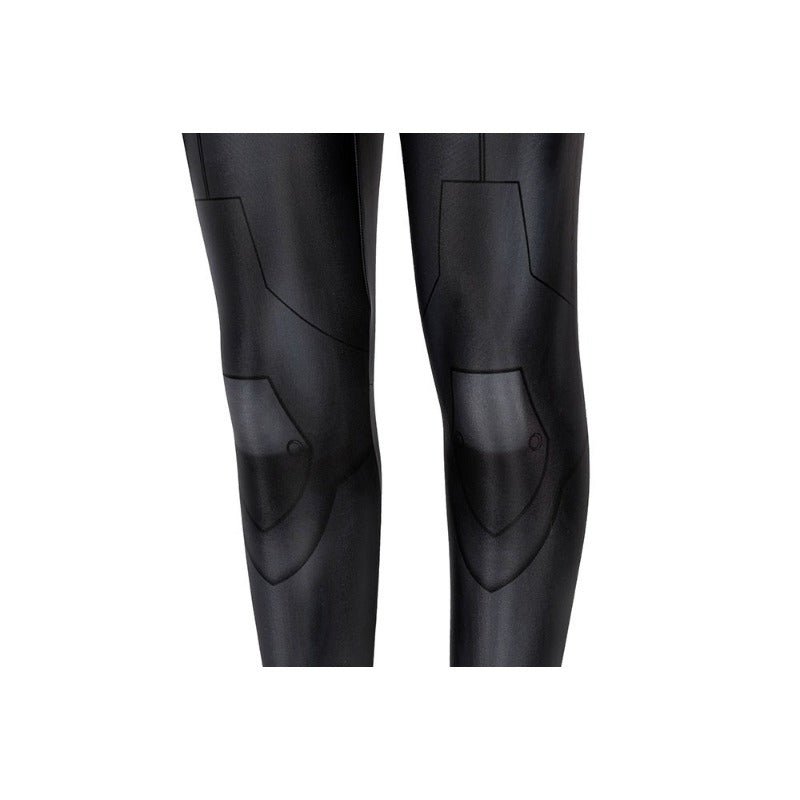 Traje Cosplay Campeão Preto 3D para Crianças - Estrela Cosplay