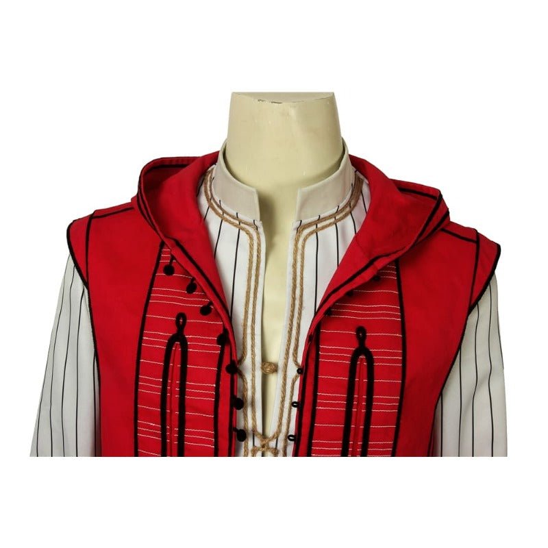 Fantasia Cosplay Aladdin Ação ao Vivo - Traje Príncipe Disney para Adultos - Estrela Cosplay