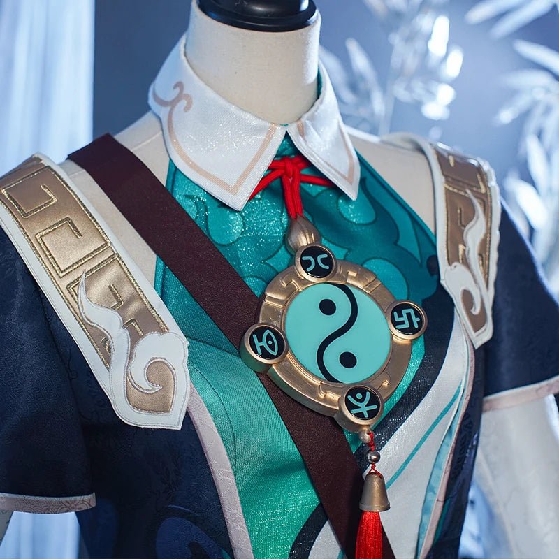Fantasia de Cosplay Huohuo de Honkai Star Rail - Vestido de Garota Foxian de Xianzhou Luofu para Halloween, Carnaval e Festas - Estrela Cosplay