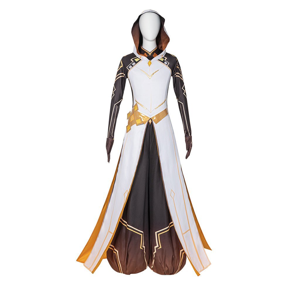 Fantasia de Zhongli de Honkai: Star Rail - Traje Premium Divino para Fãs Masculinos - Estrela Cosplay