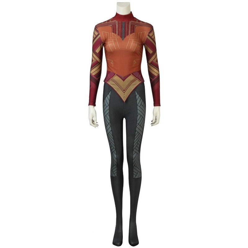 Fantasia de Okoye Cosplay para Mulheres - Outfit de Halloween Wakanda Para Sempre - Estrela Cosplay