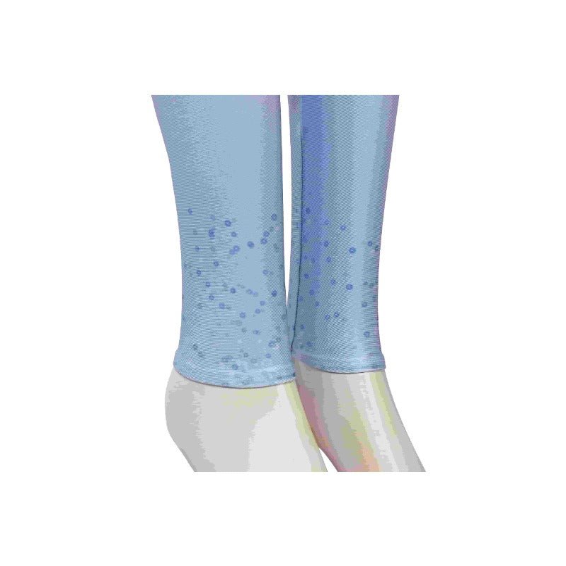 Vestido de Cosplay Princesa Elsa Mangas Compridas para Mulheres - Traje Frozen - Estrela Cosplay