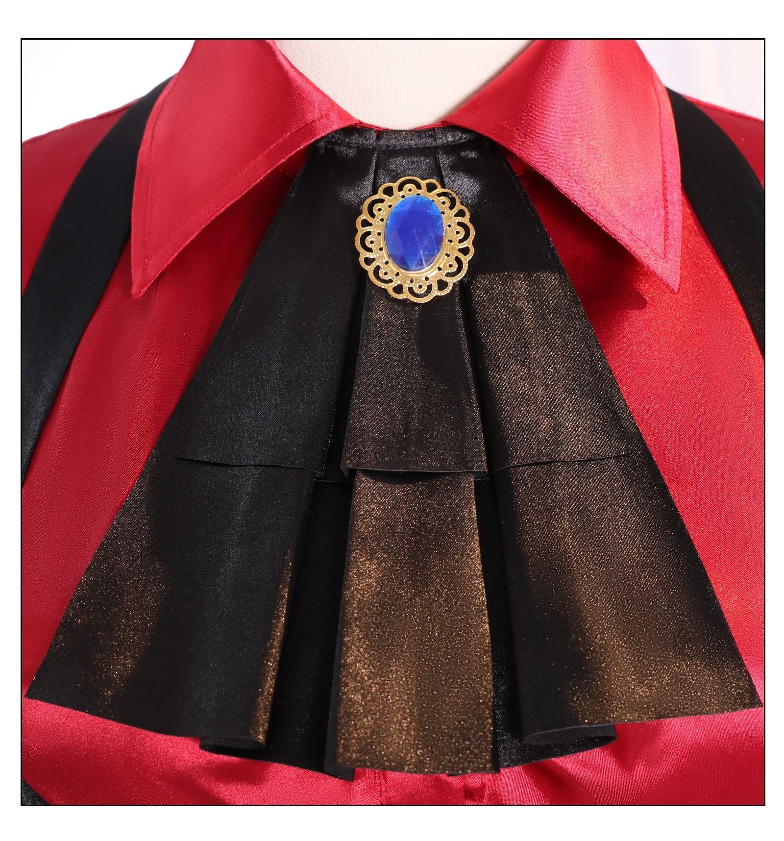 Fantasia de Cosplay Sakiko Toyokawa de BanG Dream! Ave Mujica - Traje Gótico de Anime - Estrela Cosplay