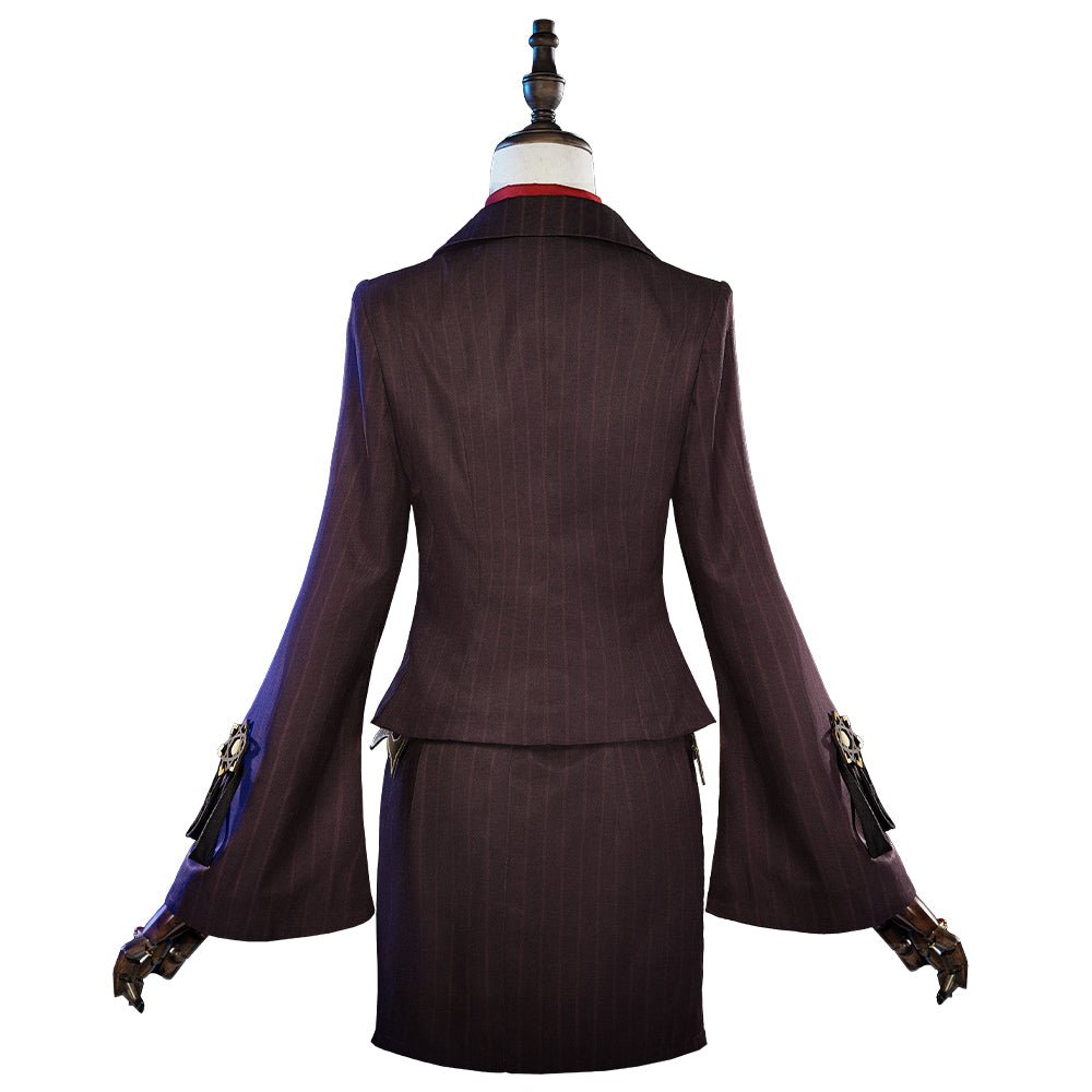 Genshin Impact - Fantasia de Hu Tao (Edição Colaboração OnePlus) Traje Cosplay - Estrela Cosplay