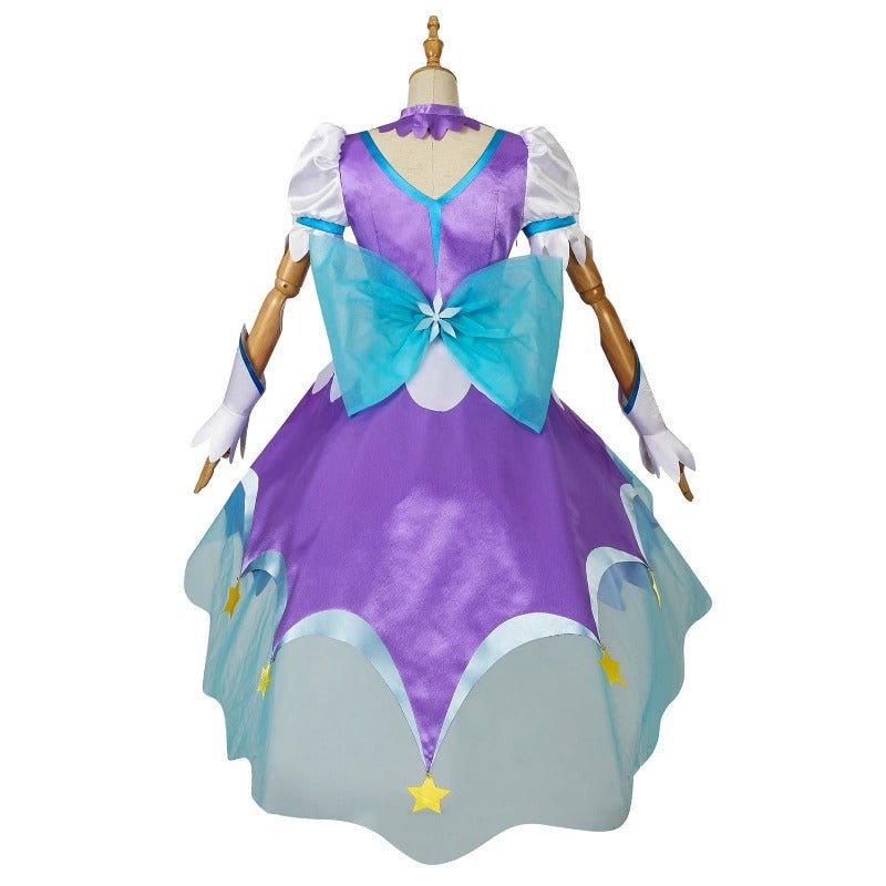 Conjunto de Cosplay Kaguya Madoka Selene | Vestido e Sapatos Unissex Pretty Cure Anime - Estrela Cosplay