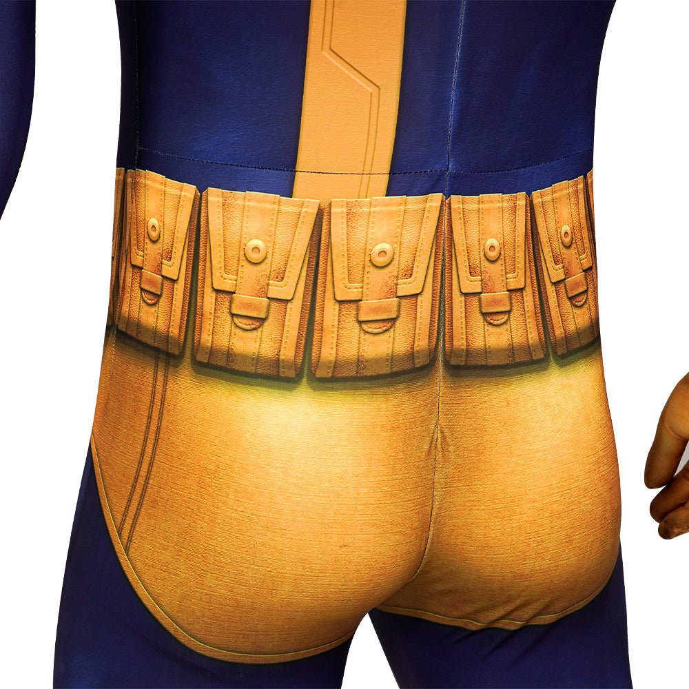 Traje de Cosplay Ciclope da Série Animada X-Men 1997 - Qualidade Premium - Estrela Cosplay