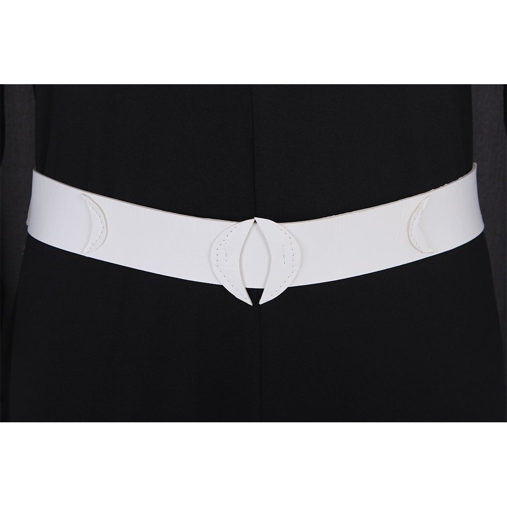 Traje de Cosplay do Cavaleiro da Lua Versão Preta (Inclui Cobrecas) - Estrela Cosplay