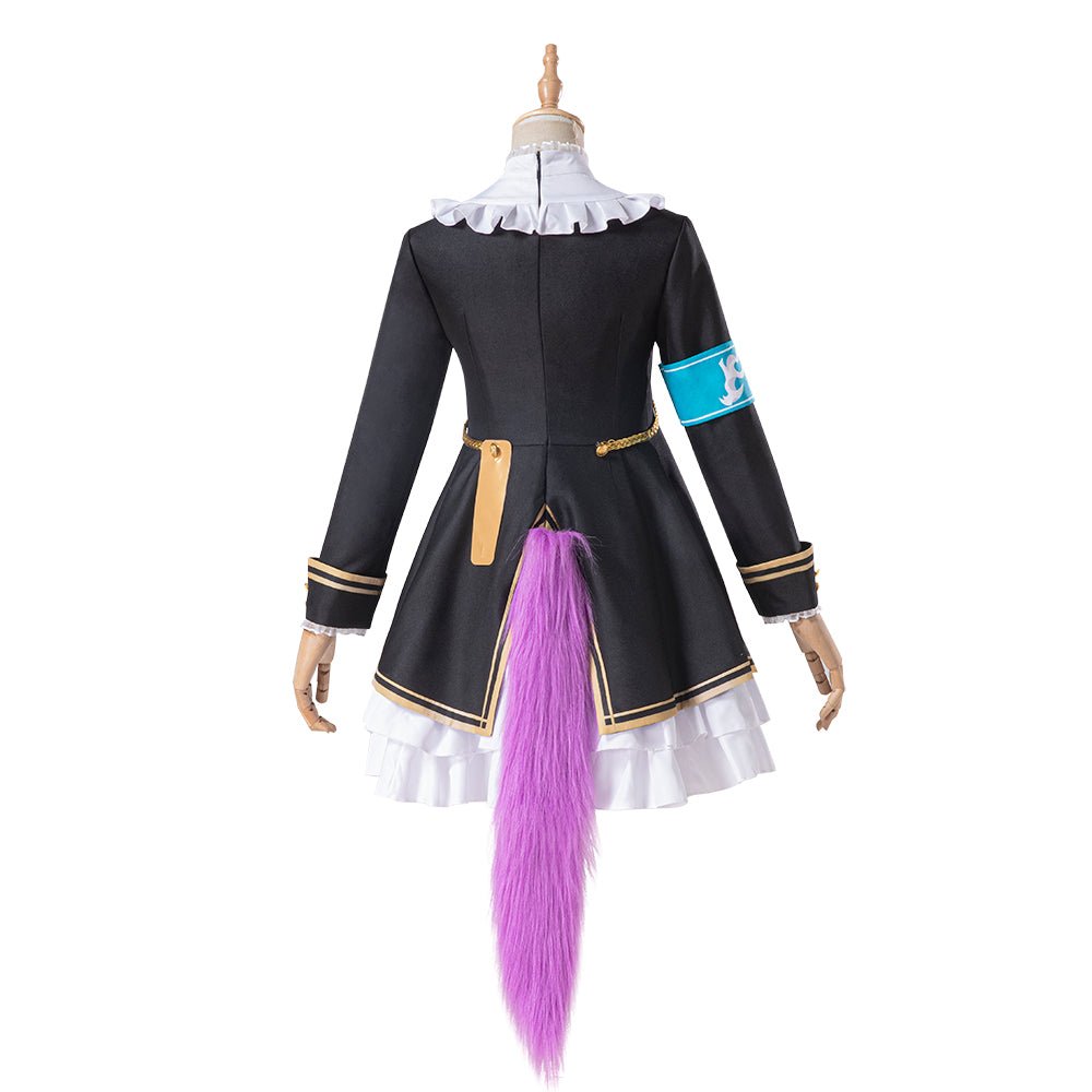 Fantasia Mejiro McQueen Cosplay - Traje Elegante Inspirado no Anime Uma Musume: Pretty Derby - Estrela Cosplay