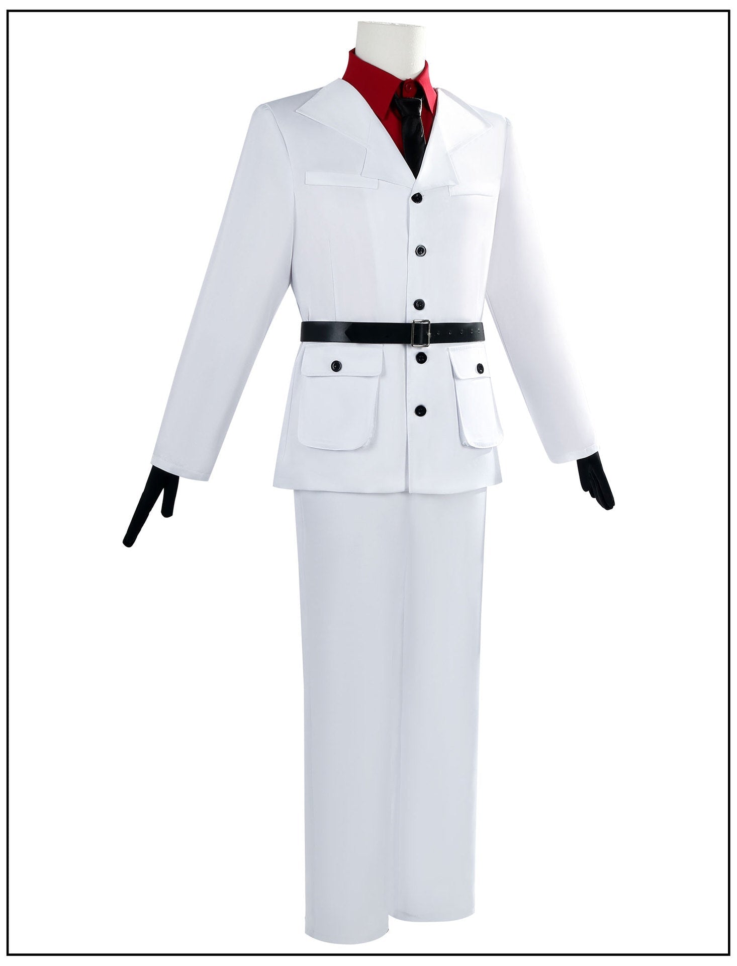 Traje de Cosplay da História de Fantasma da Sétima Noite - Conjunto Heibai Wuchang Preto e Branco - Estrela Cosplay