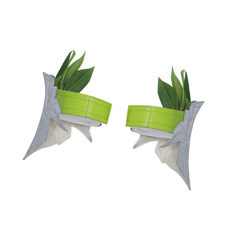 Fantasia FF14 Nophica - Vestido Longo Verde para Halloween e Festas - Estrela Cosplay