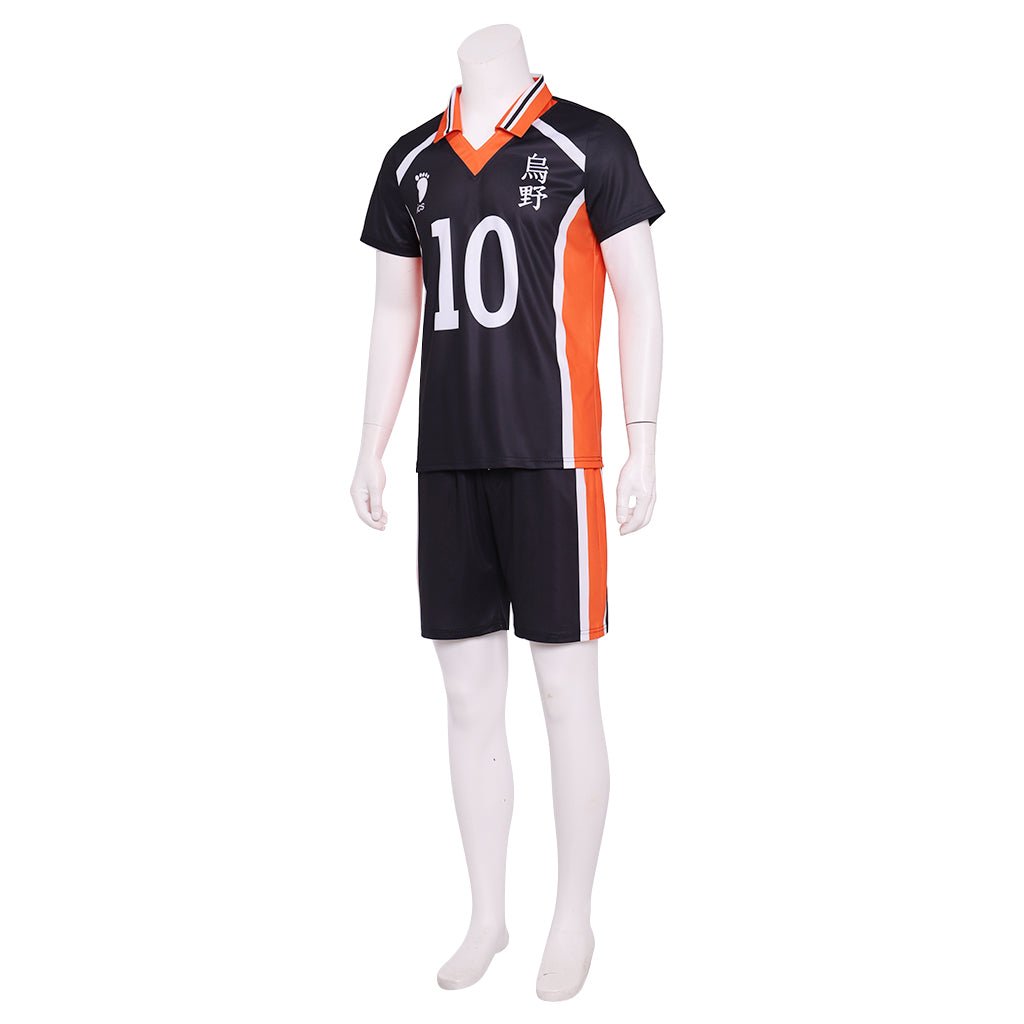 Gurbanton Haikyuu Karasuno High School Camisa de Vôlei Cosplay - Estrela Cosplay